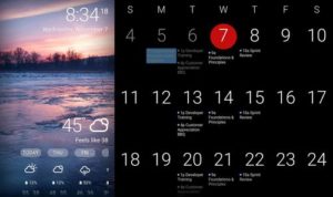 Raspberry Pi based digital wall calendar – The Captains Log